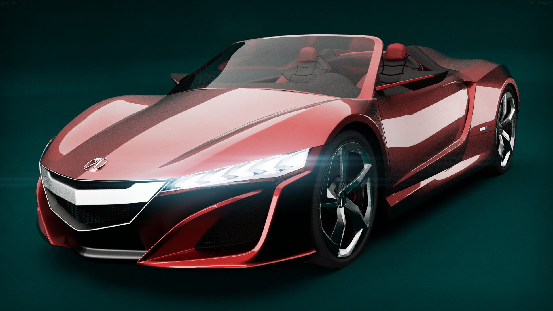 <span>3d</span>Acura NSX
