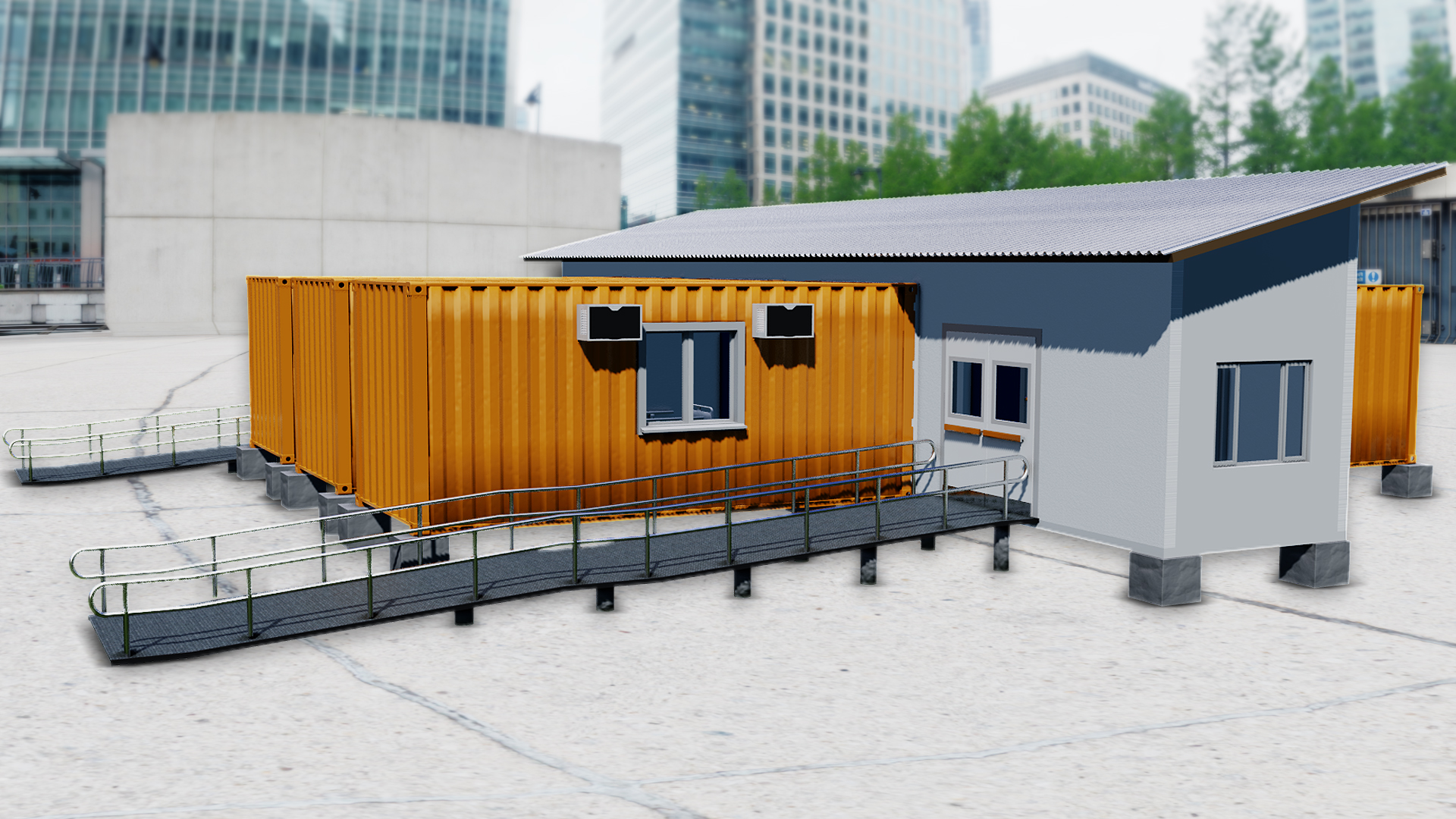 <span>3d | Motion Graphics | Video Editing</span>Rapid Deployment Hospital